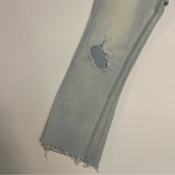 BDG Urban Outfitters Kick flare high rise crop light wash size 29 - Picture 8 of 9